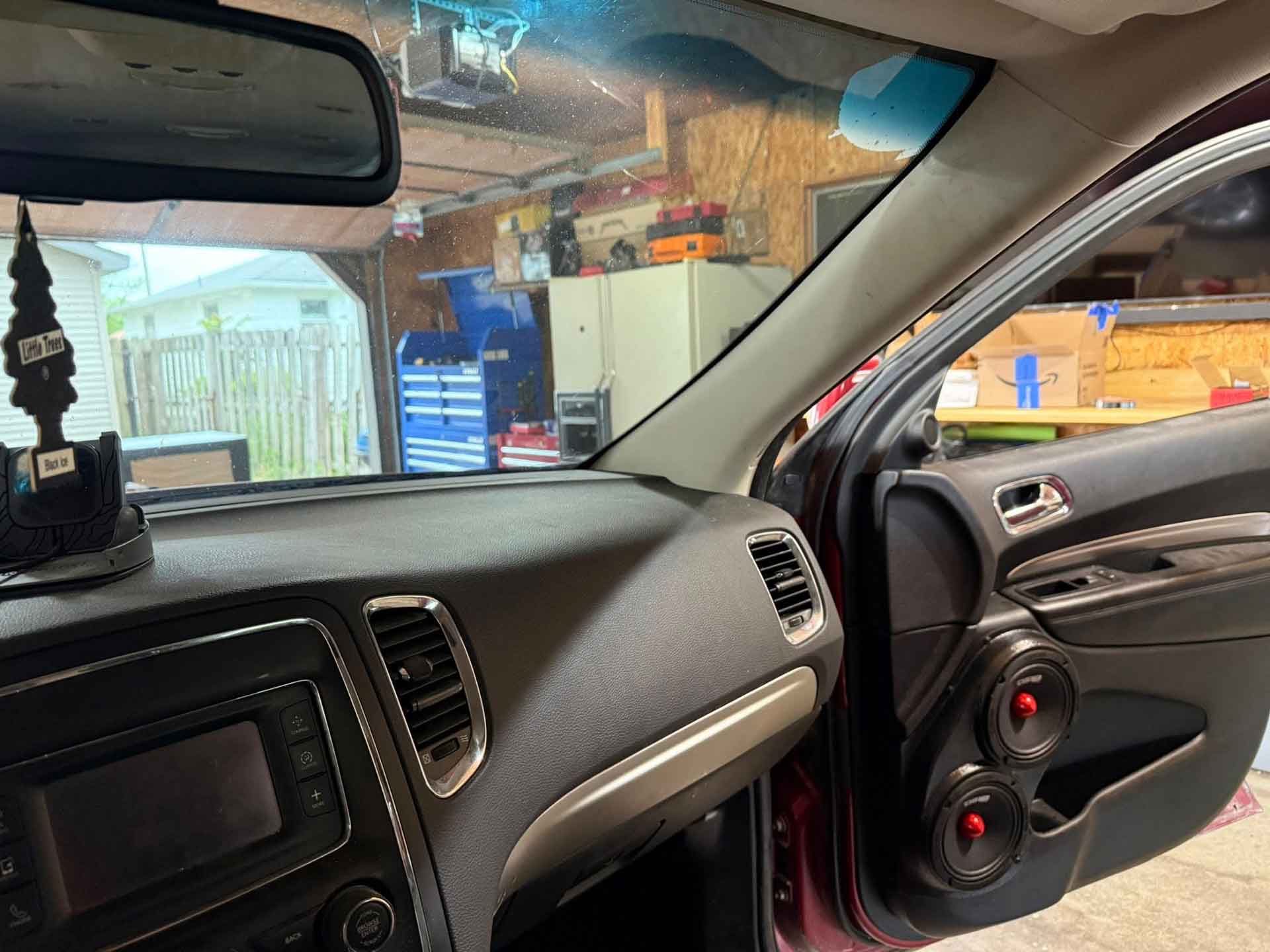 New car audio system installed by Hear Me Coming Audio