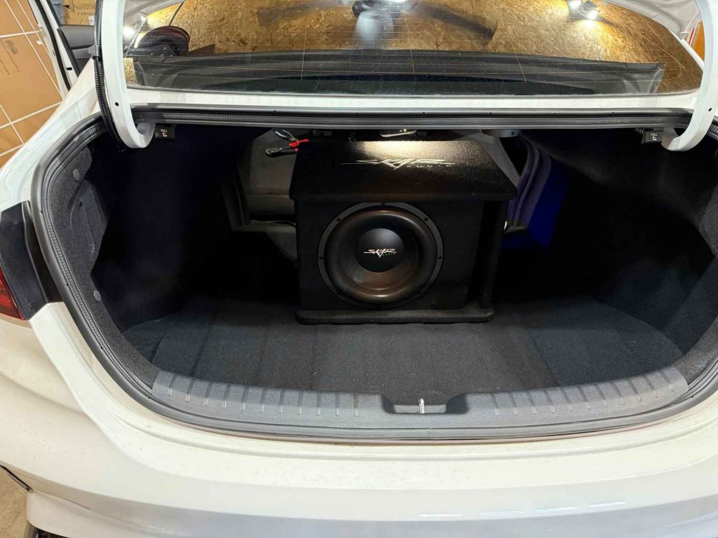 Skar car audio system installed by Hear Me Coming Audio